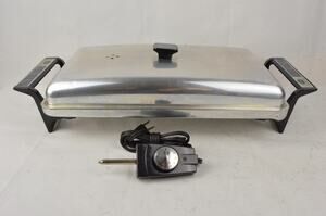 Vintage Sunbeam Automatic Electric Griddle TRG Nonstick w/ Power Cord